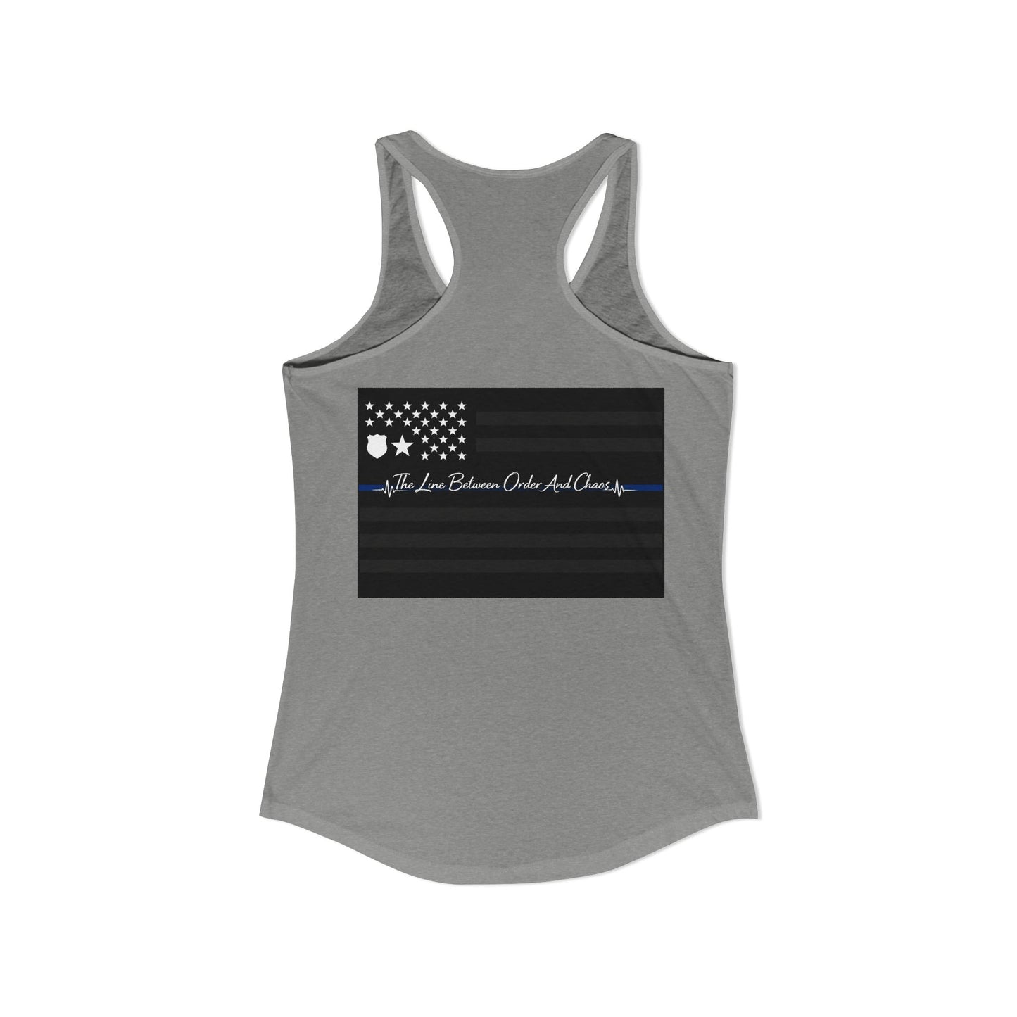 Thin Blue Line Women's Racerback Tank