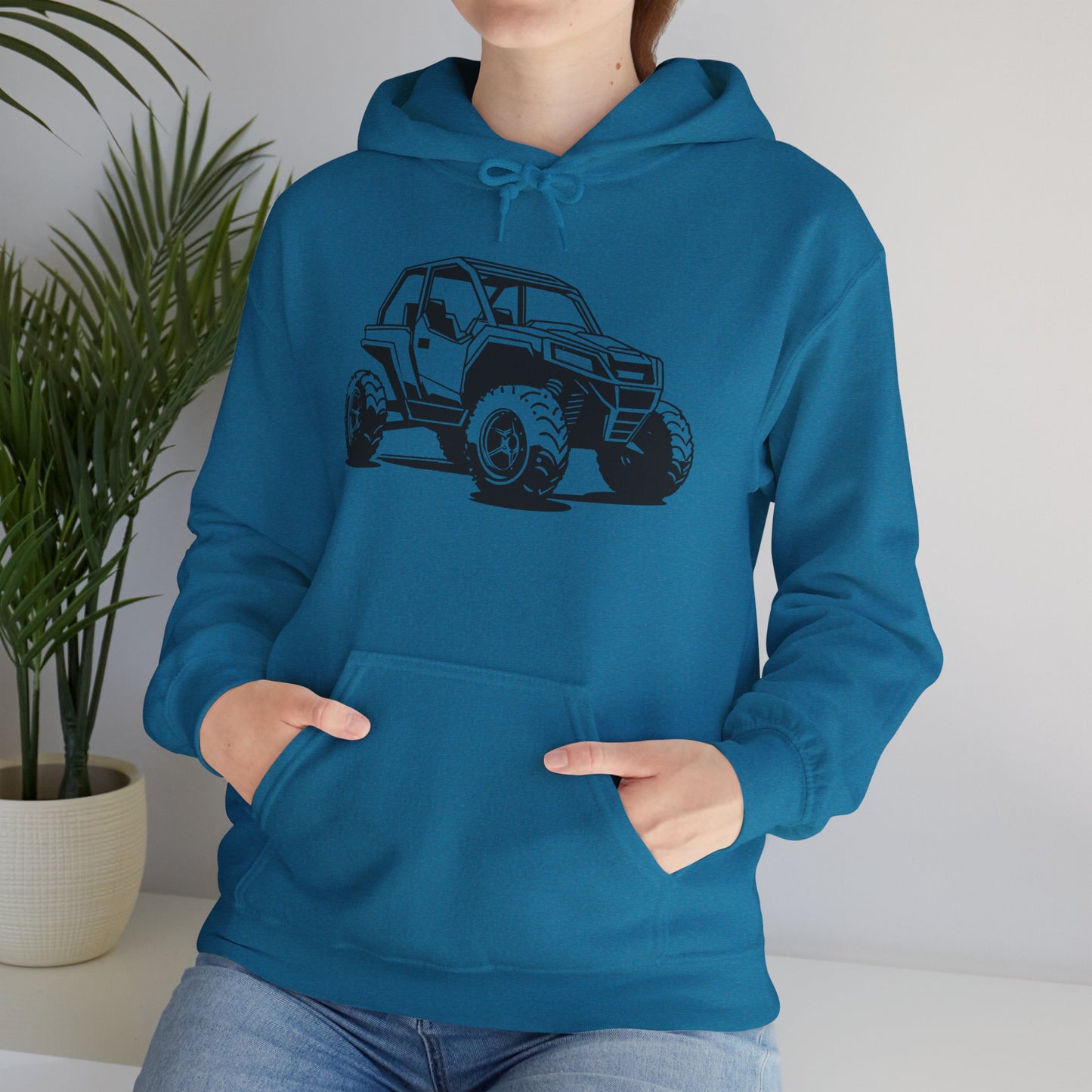 Off The Beaten Path Side By Side Unisex Hoodie
