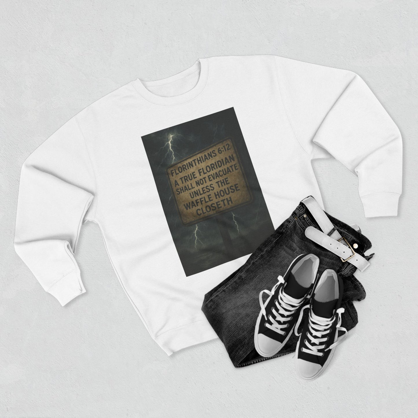 Florinthians 6:12 Unisex Crewneck Sweatshirt