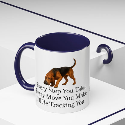 Tracking You 2-Tone Coffee Mug