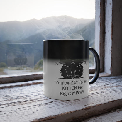 KITTEN Me Color Changing Mug