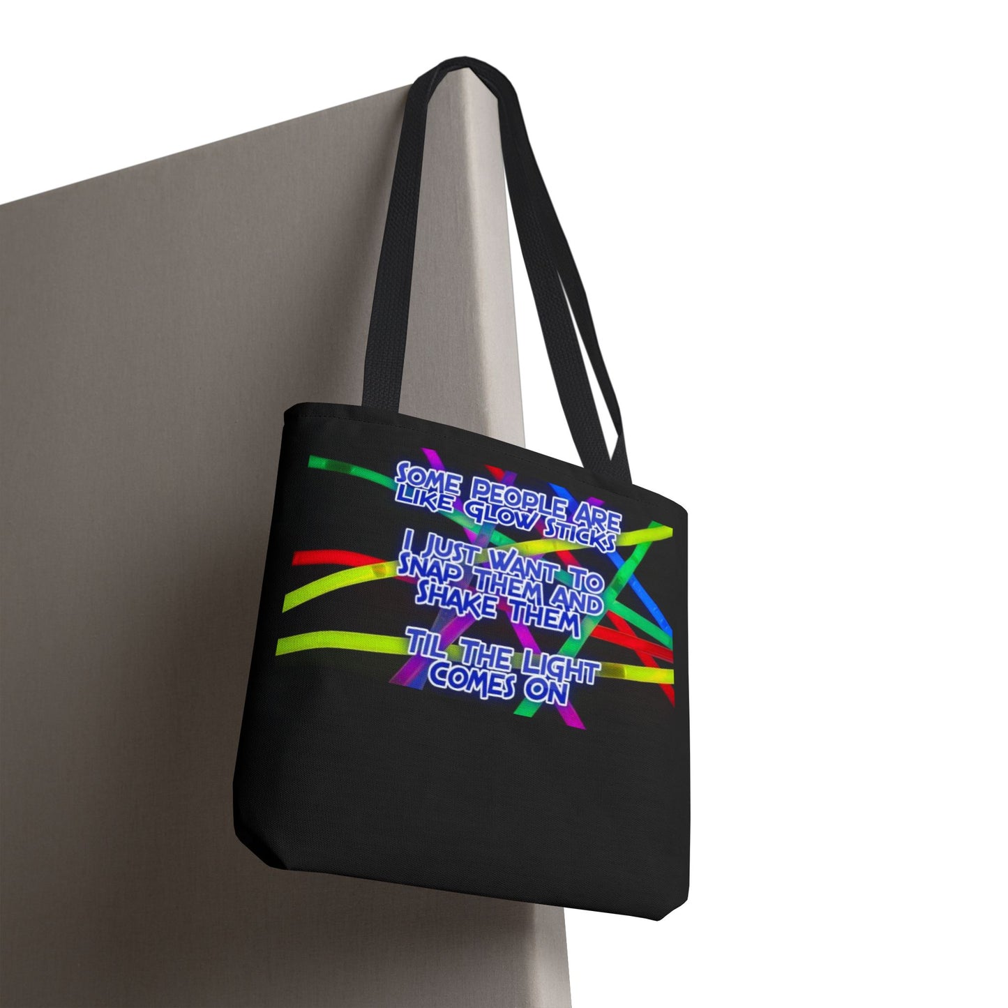 Glow Sticks Tote Bag