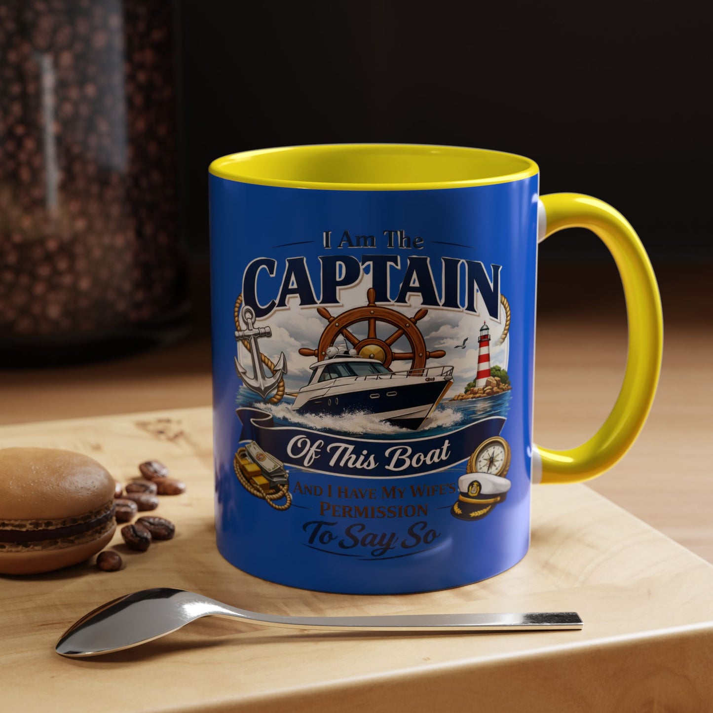 Captain 2-Tone Coffee Mug