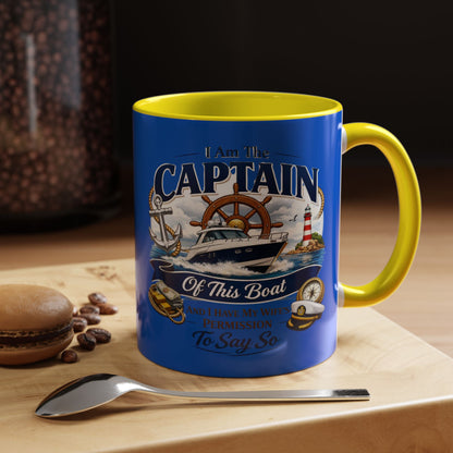 Captain 2-Tone Coffee Mug
