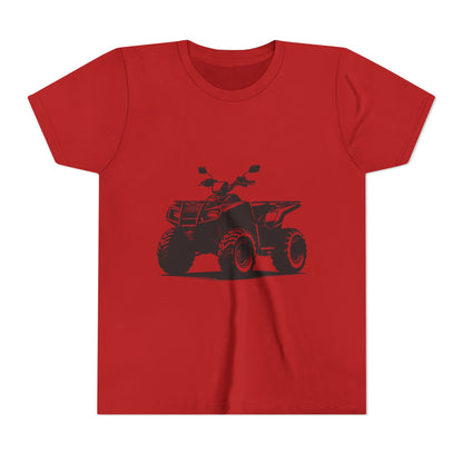 Off The Beaten Path Quad Youth Unisex Short Sleeve Crewneck Tee