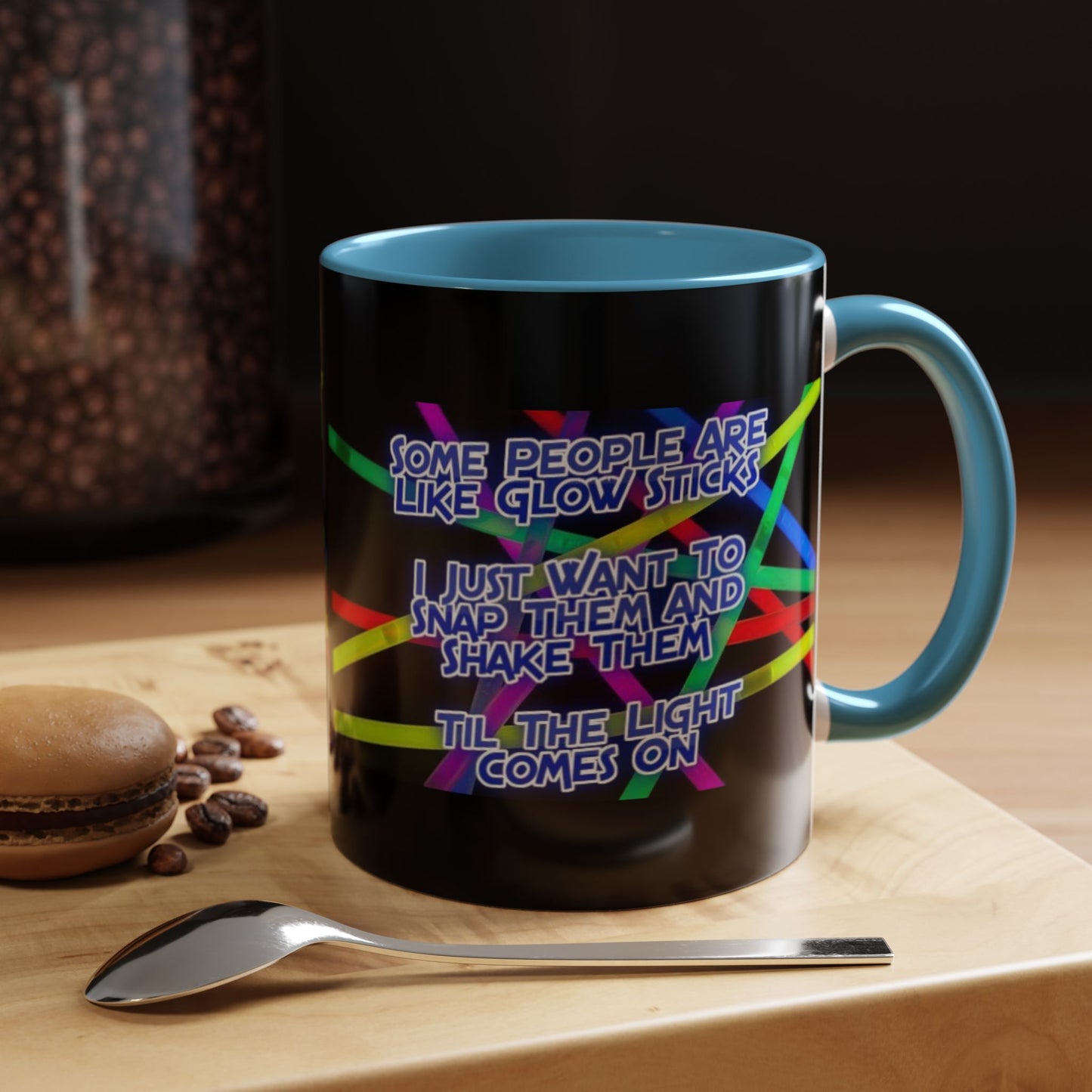 Glow Sticks 2-Tone Coffee Mug