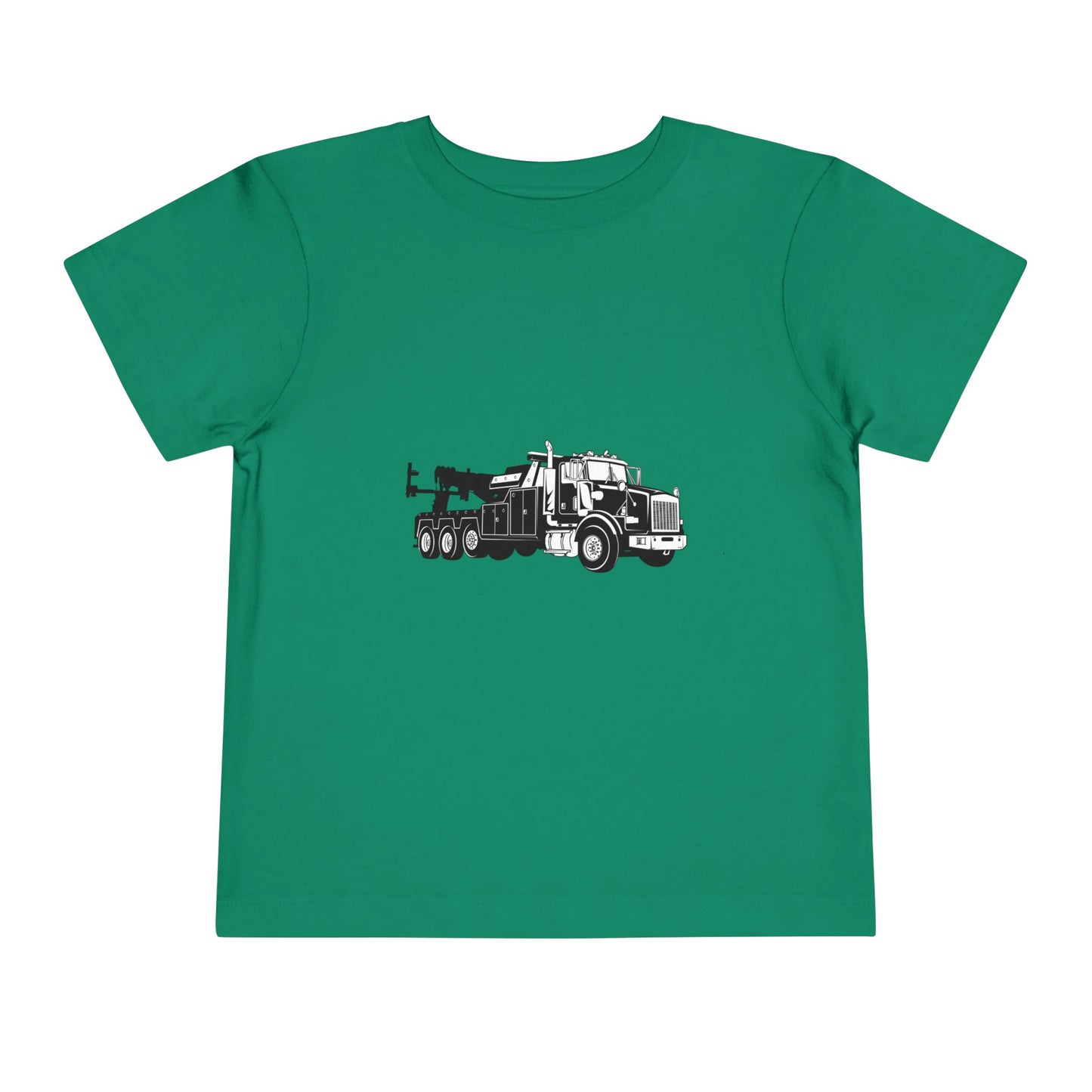Heavy Tow Truck Toddler Unisex Short Sleeve Crewneck Tee