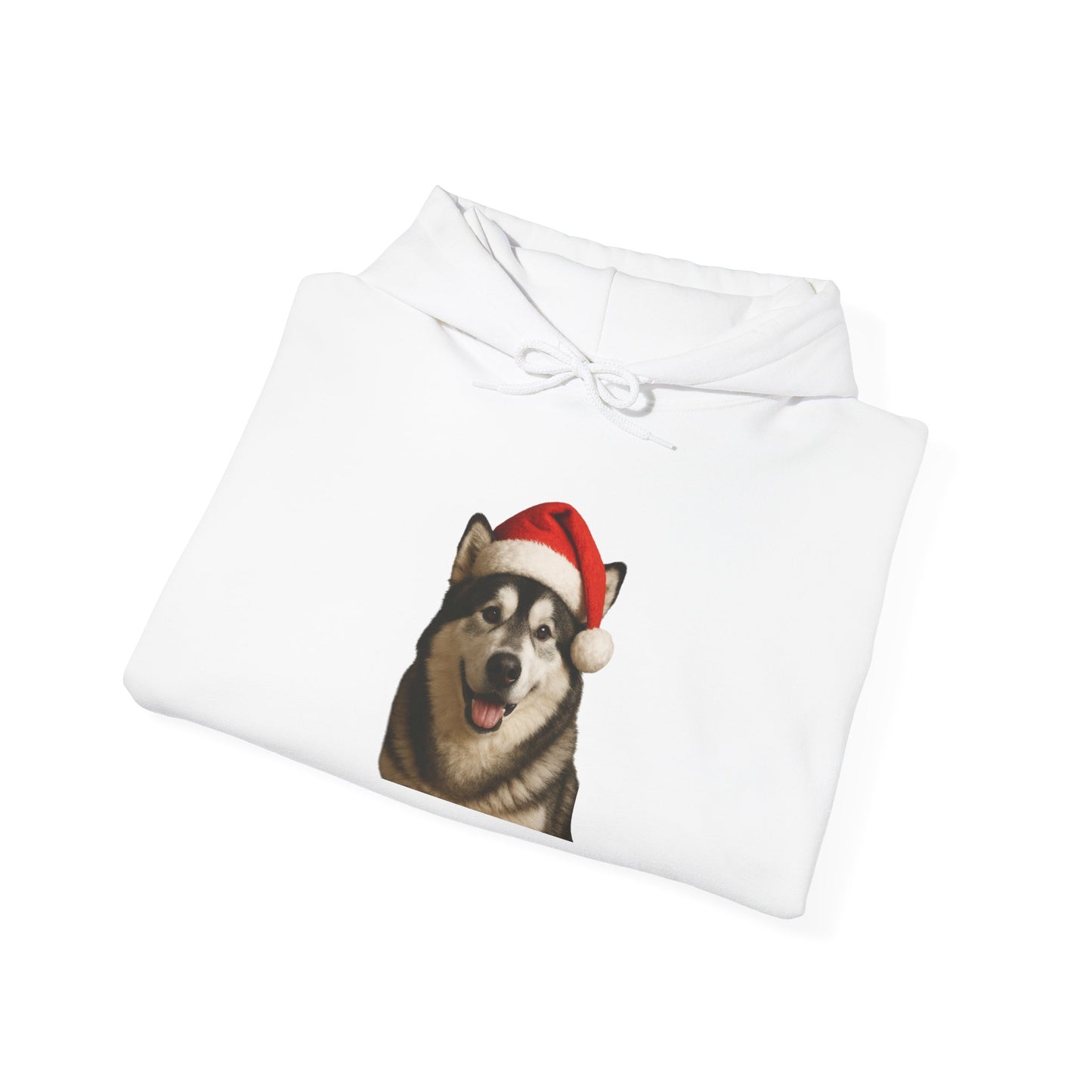 Santa Paws Malamute Unisex Hoodie