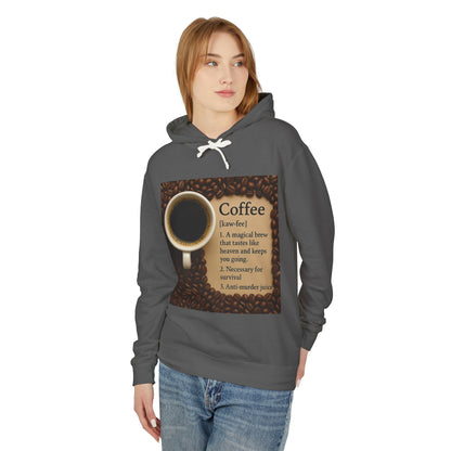 Coffee Definition Unisex Lightweight Hoodie
