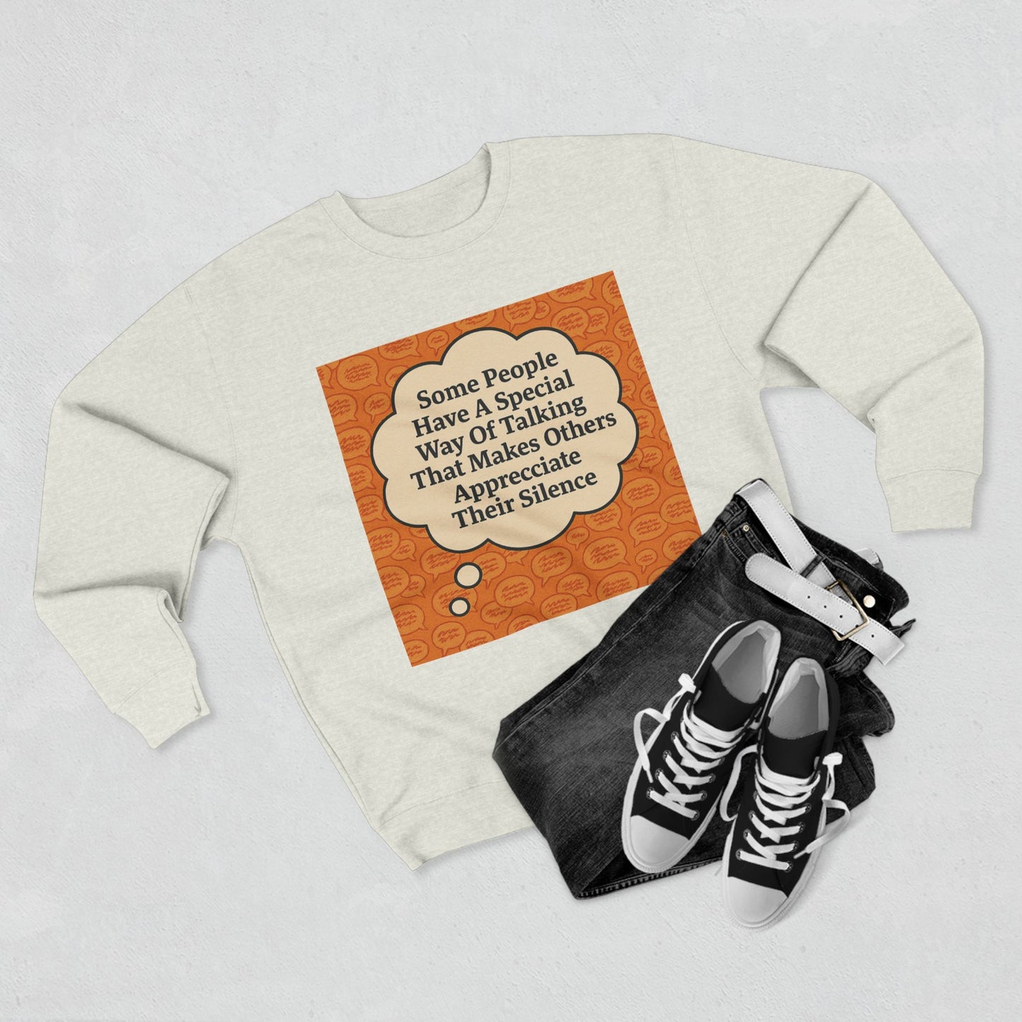 Special Way Of Talking Unisex Crewneck Sweatshirt