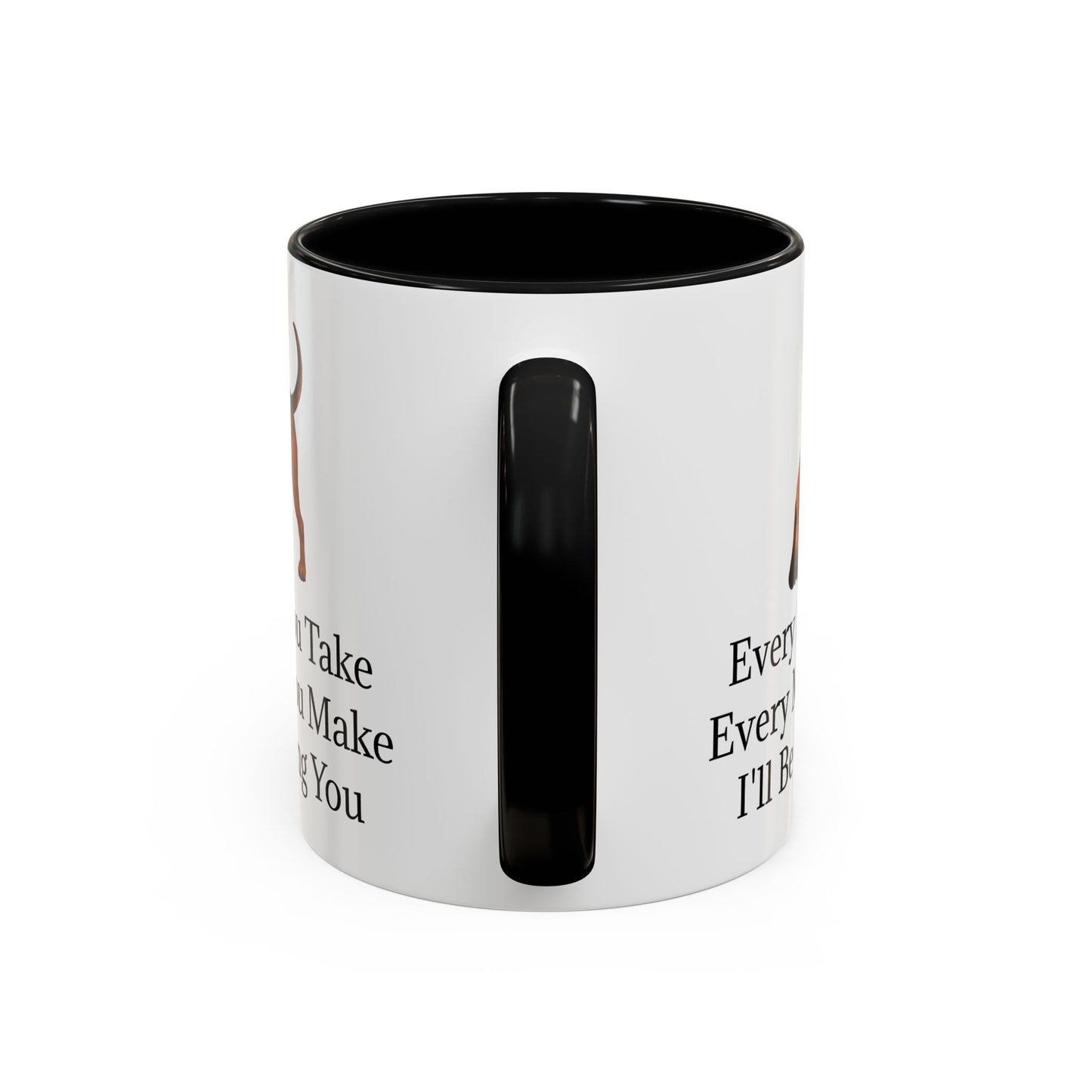 Tracking You 2-Tone Coffee Mug