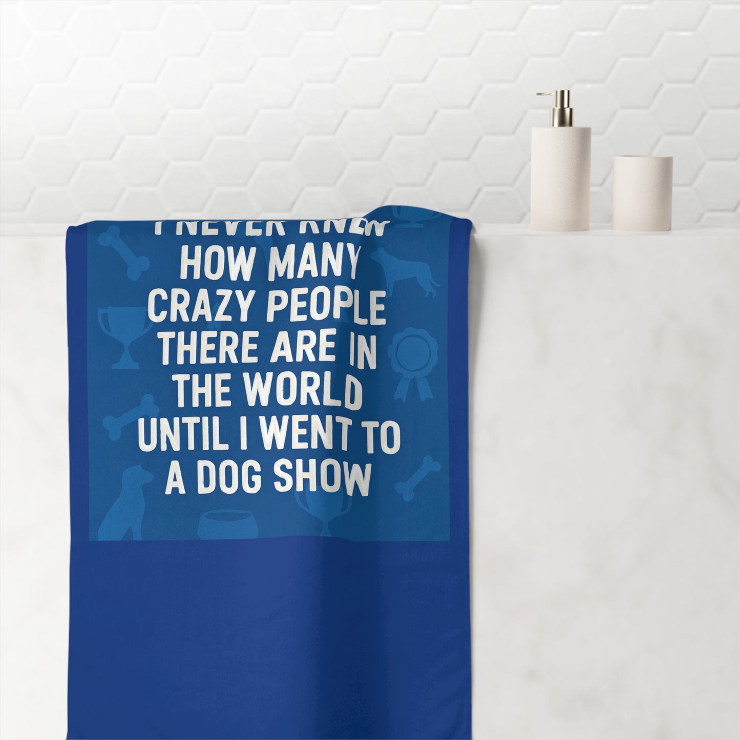 Never Knew Mink-Cotton  Beach Towel
