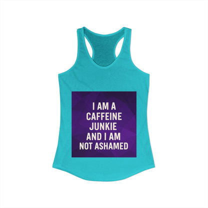 Caffeine Junkie Women's Racerback Tank