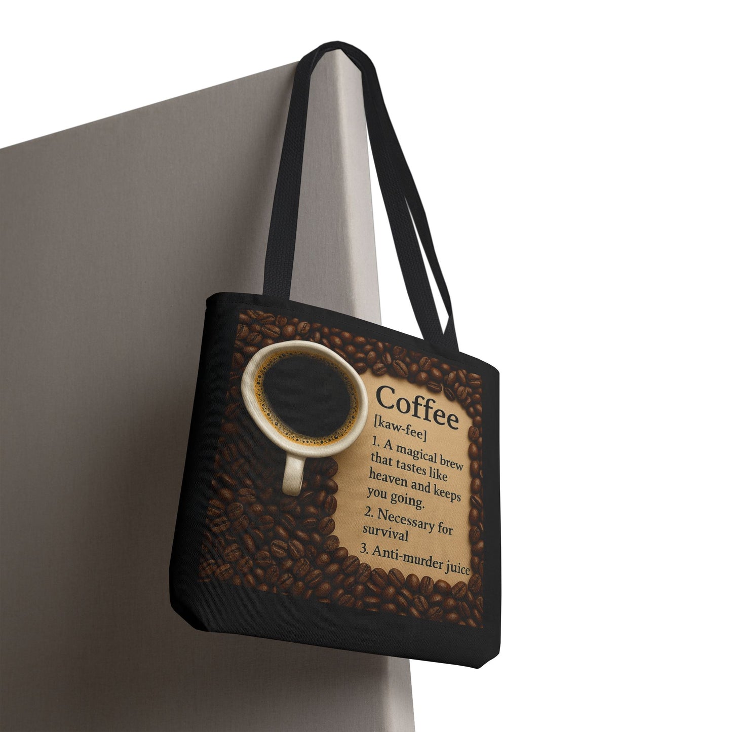 Coffee Definition Tote Bag
