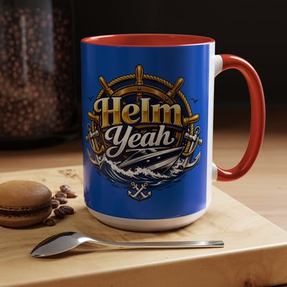 Helm Yeah 2-Tone Coffee Mug