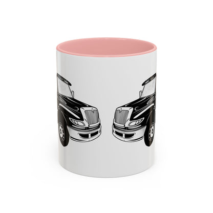 Flatbed Tow Truck 2-Tone Coffee Mug