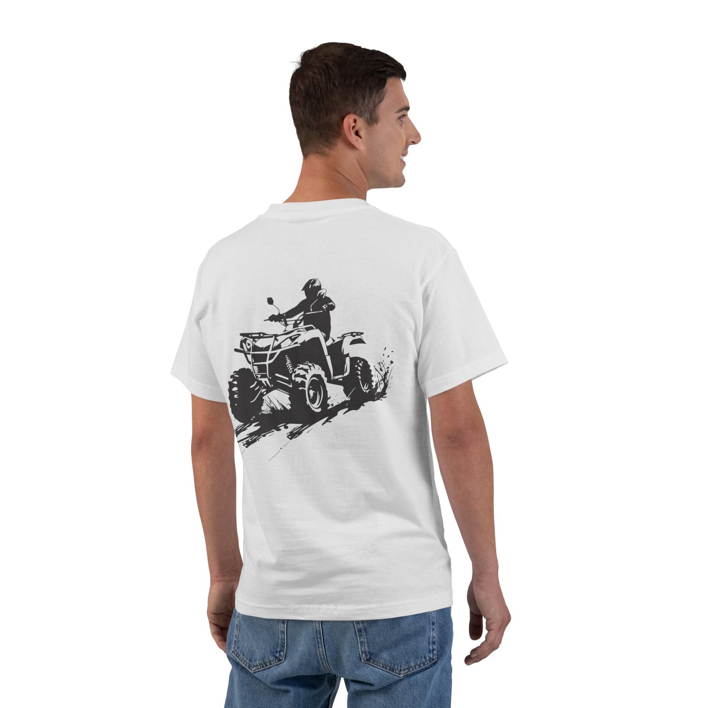 Slingin' Mud Quad Men's Short-Sleeve Crewneck Tee