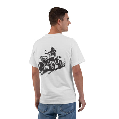 Slingin' Mud Quad Men's Short-Sleeve Crewneck Tee