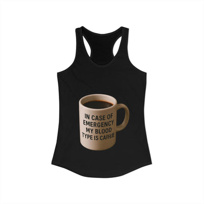 Blood Type Women's Racerback Tank