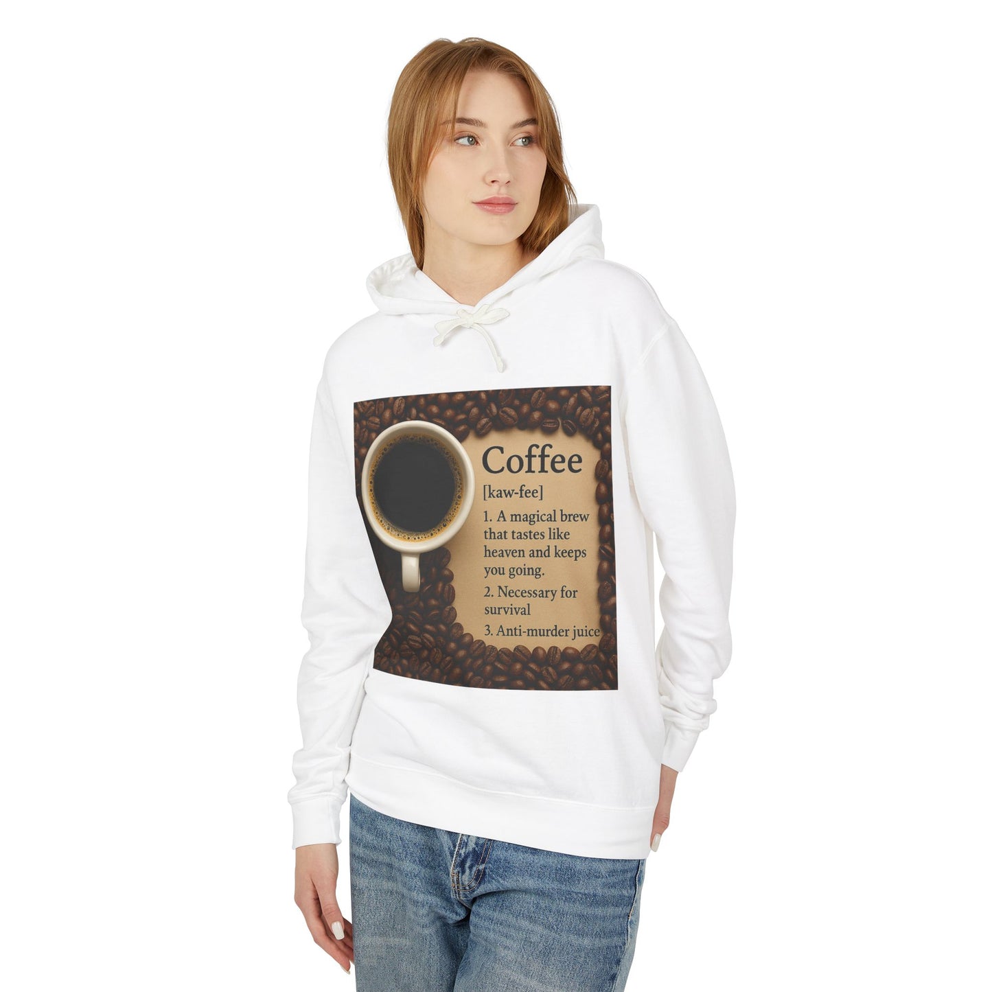Coffee Definition Unisex Lightweight Hoodie