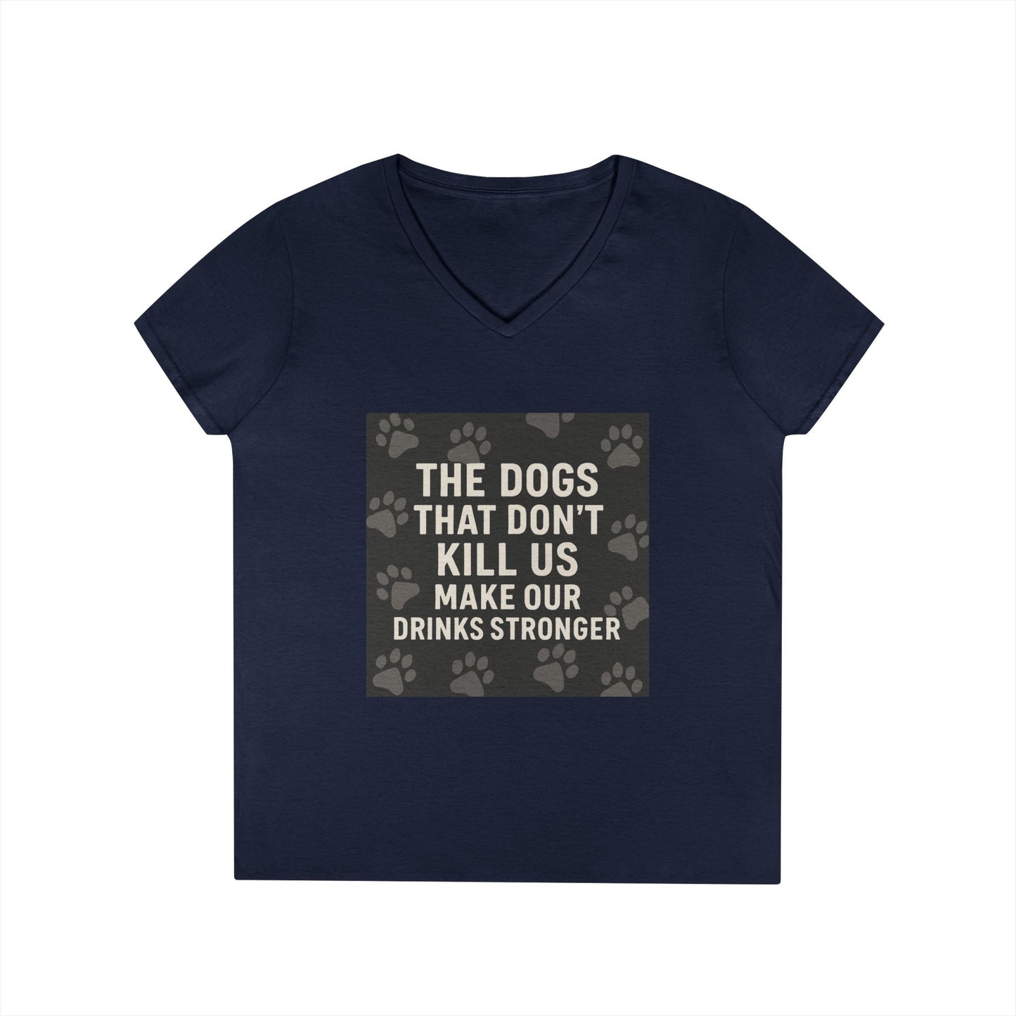Drinks Stronger Women's V-Neck T-Shirt