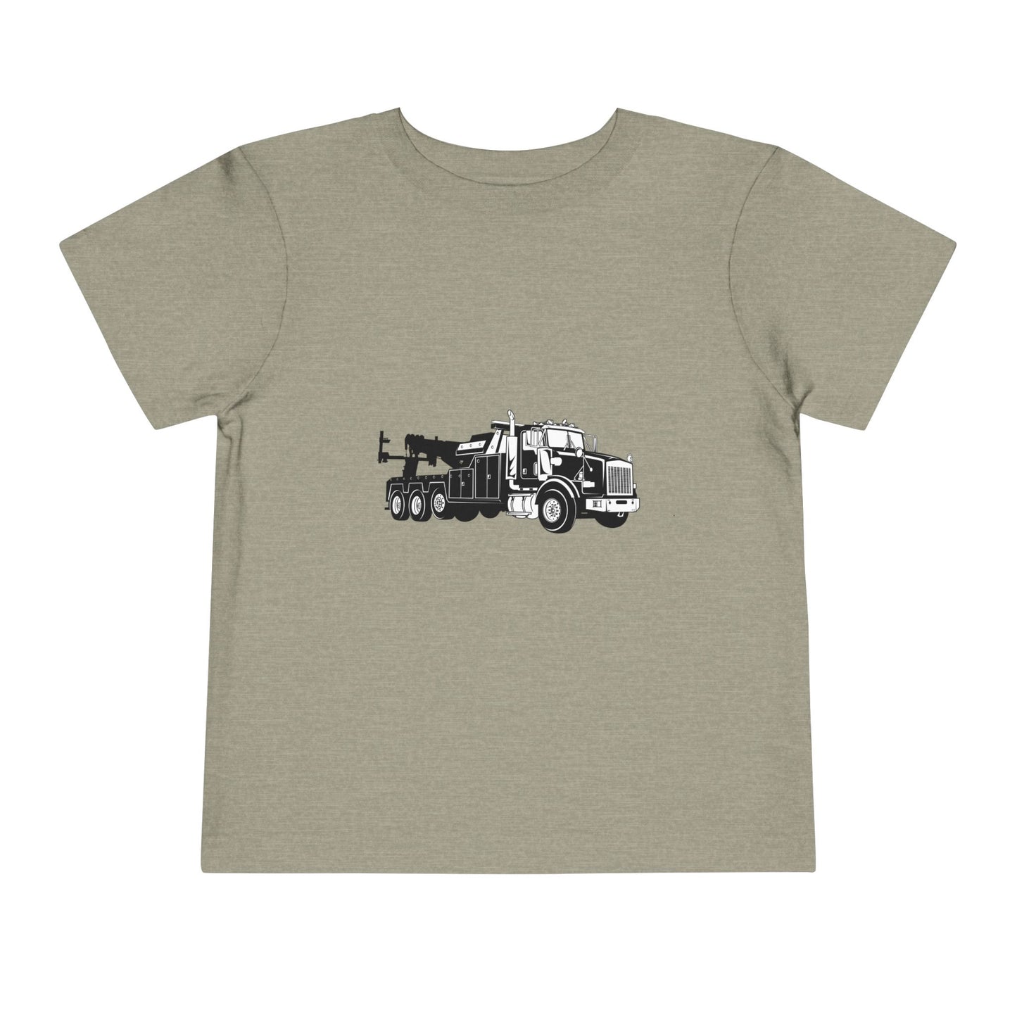 Heavy Tow Truck Toddler Unisex Short Sleeve Crewneck Tee