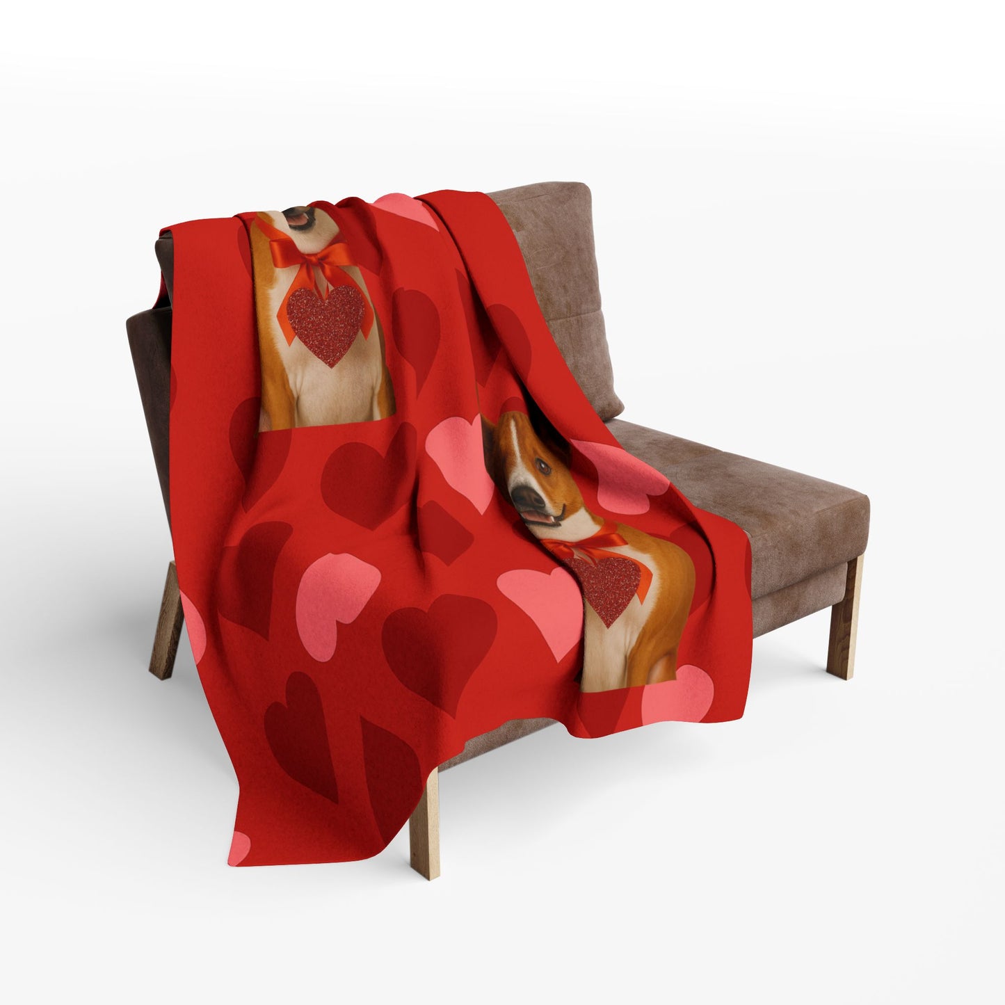 Cupid's Companion Basenji Arctic Fleece Blanket