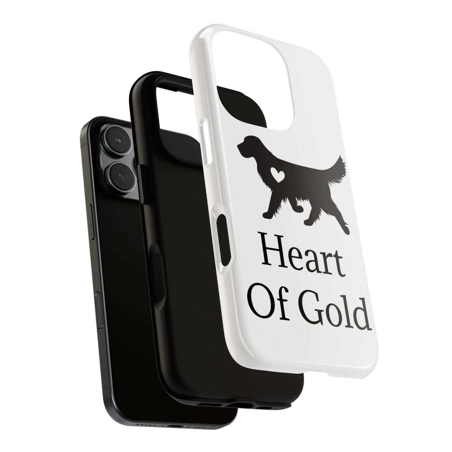 Heart Of Gold iPhone Case