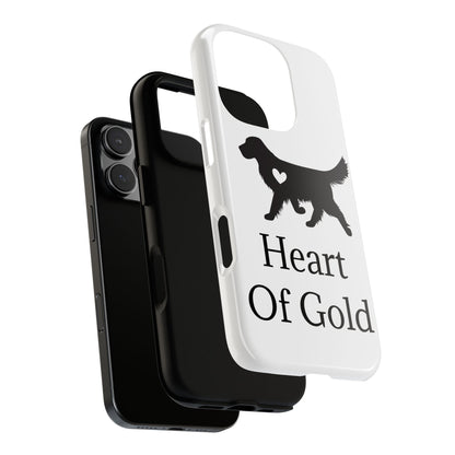 Heart Of Gold iPhone Case