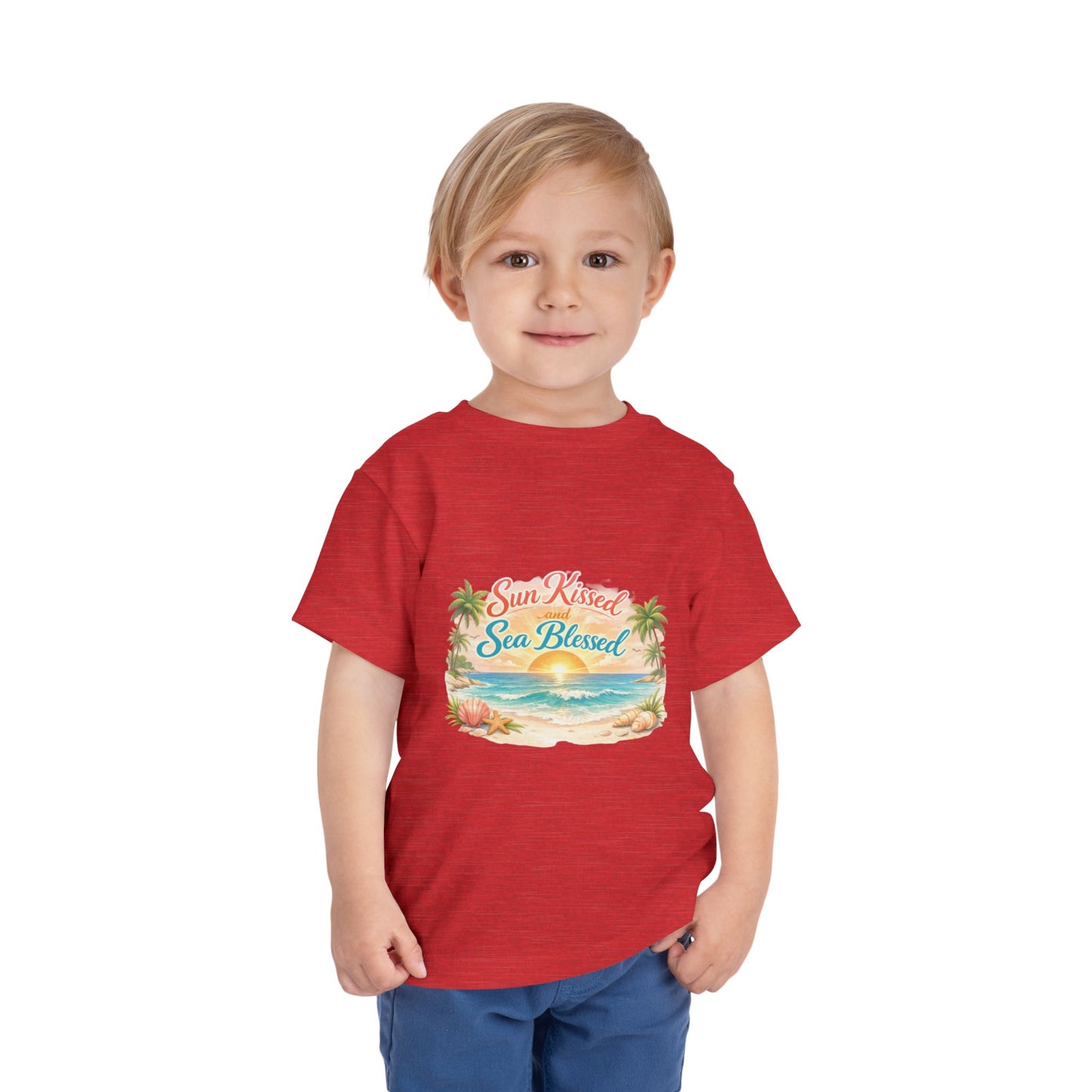 Sun Kissed Toddler Unisex Short Sleeve Crewneck Tee