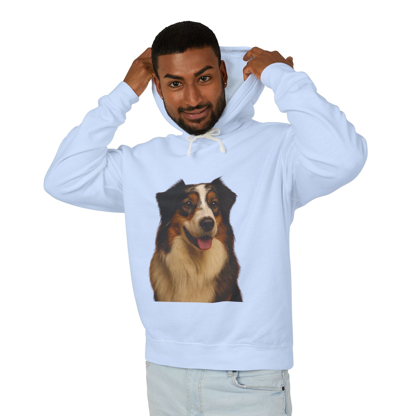 Aussie Head Unisex Lightweight Hoodie