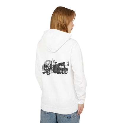 Heavy Tow Truck Unisex Lightweight Hoodie