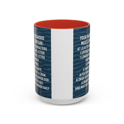 Password 2-Tone Coffee Mug