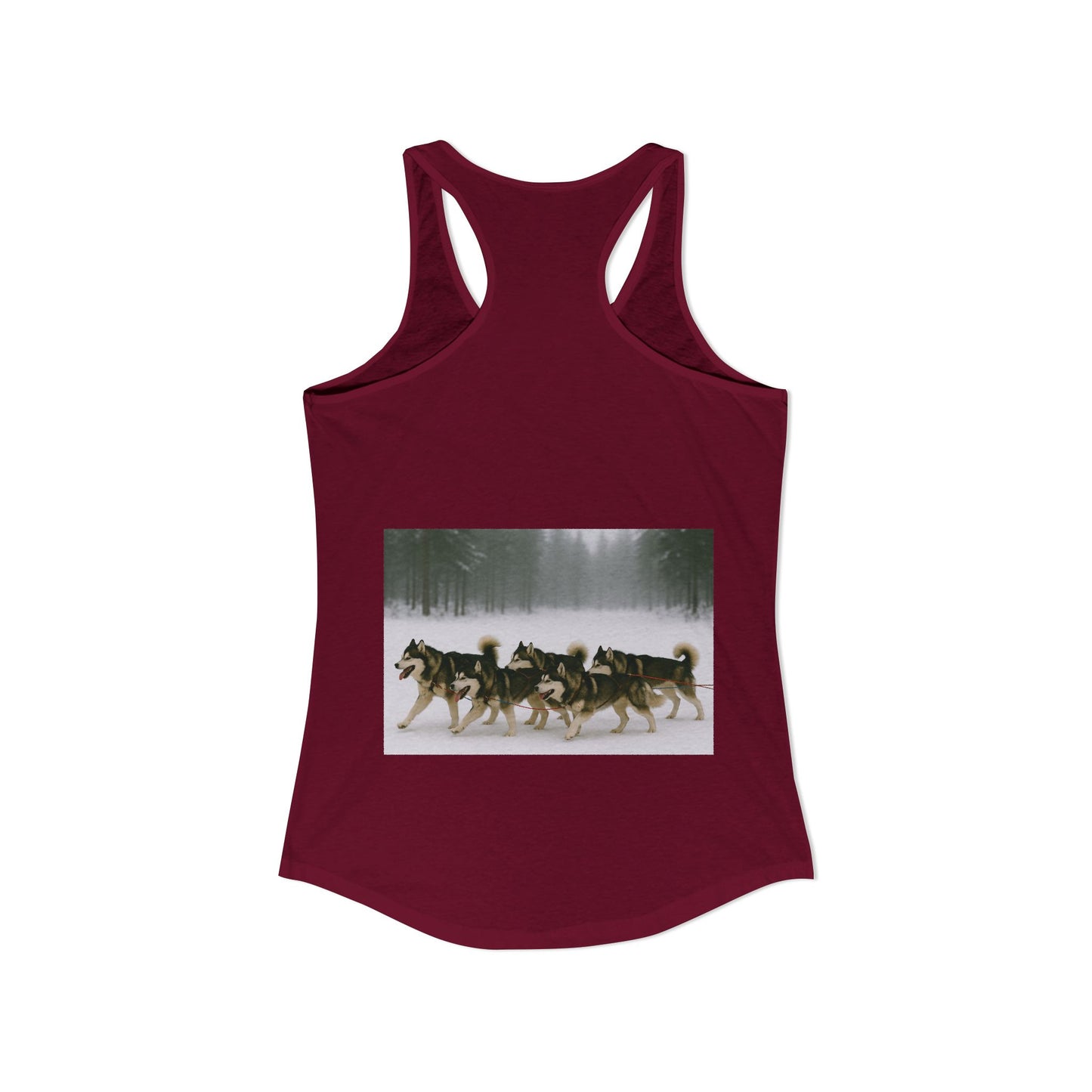 Mush On Women's Racerback Tank