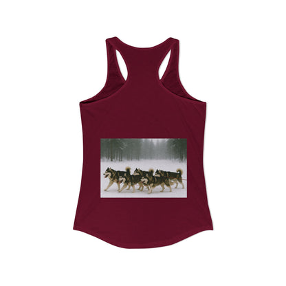 Mush On Women's Racerback Tank