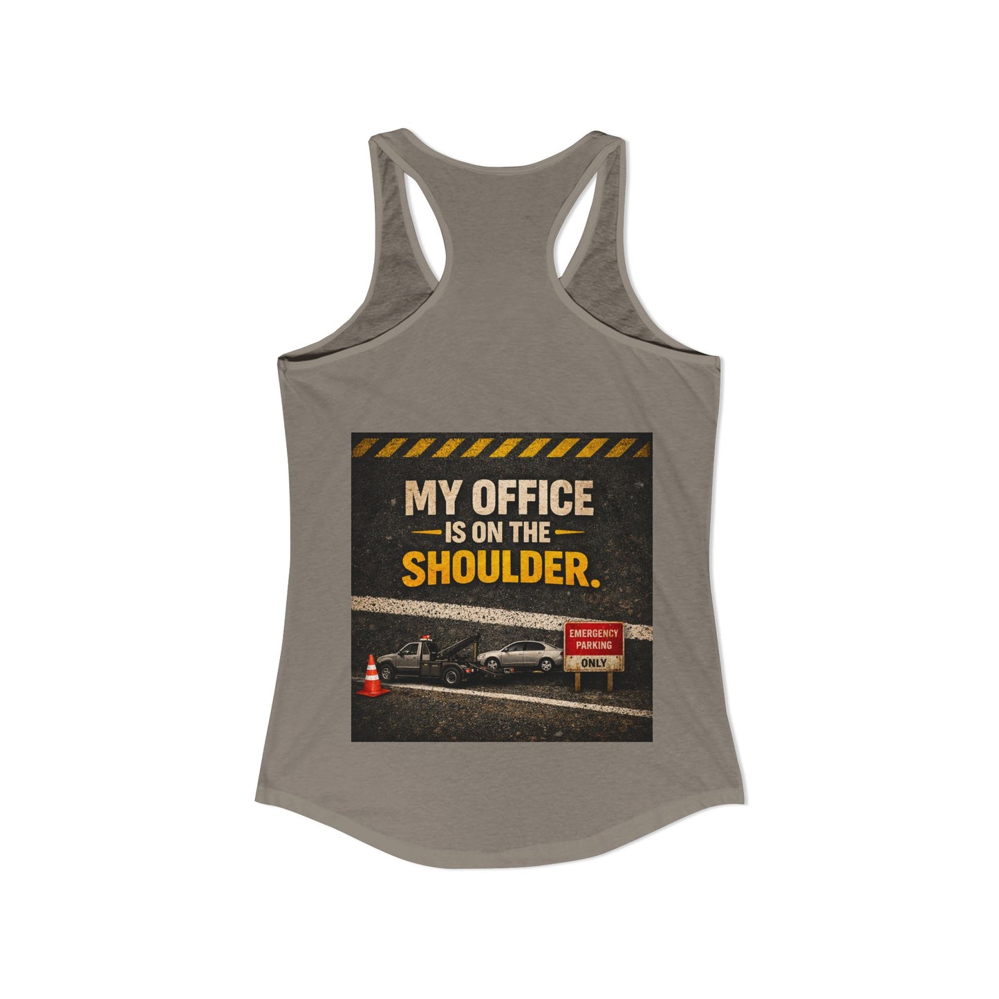 My Office Women's Racerback Tank