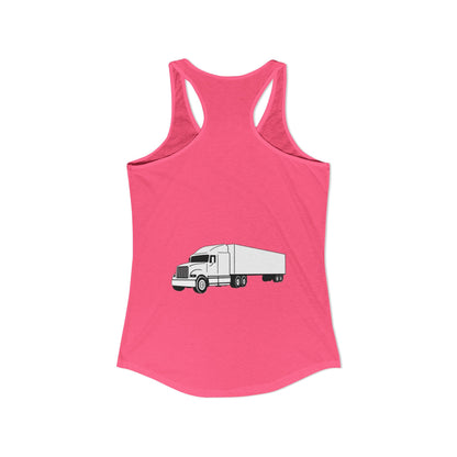Semi Truck Women's Racerback Tank