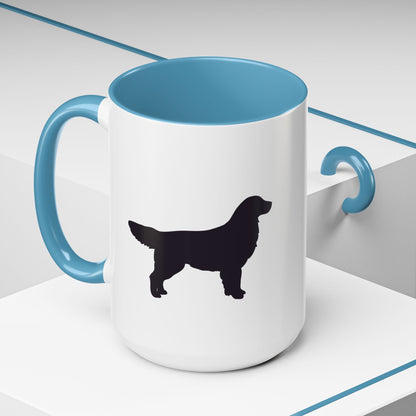 Golden Silhouette 2-Tone Coffee Mug