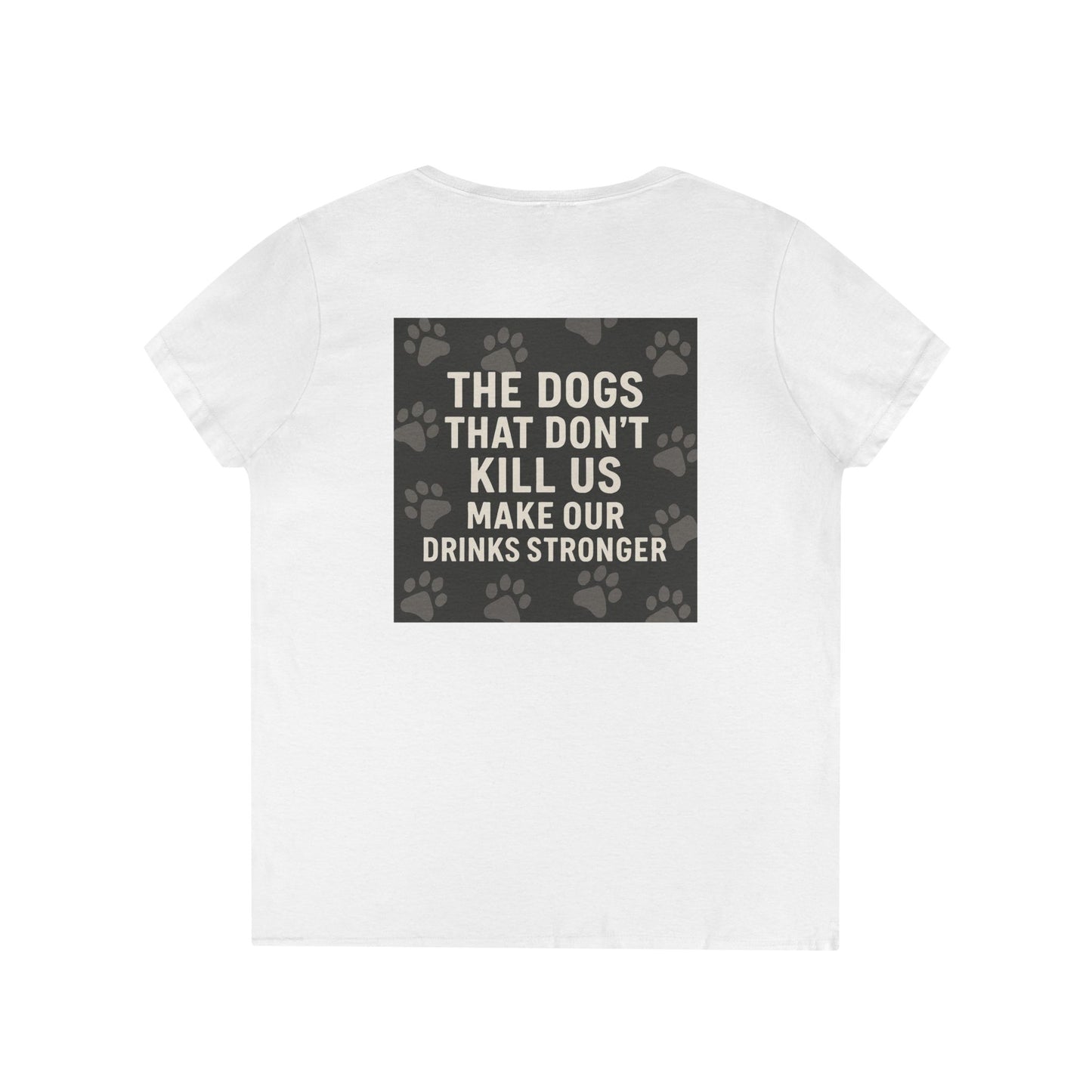 Drinks Stronger Women's V-Neck T-Shirt