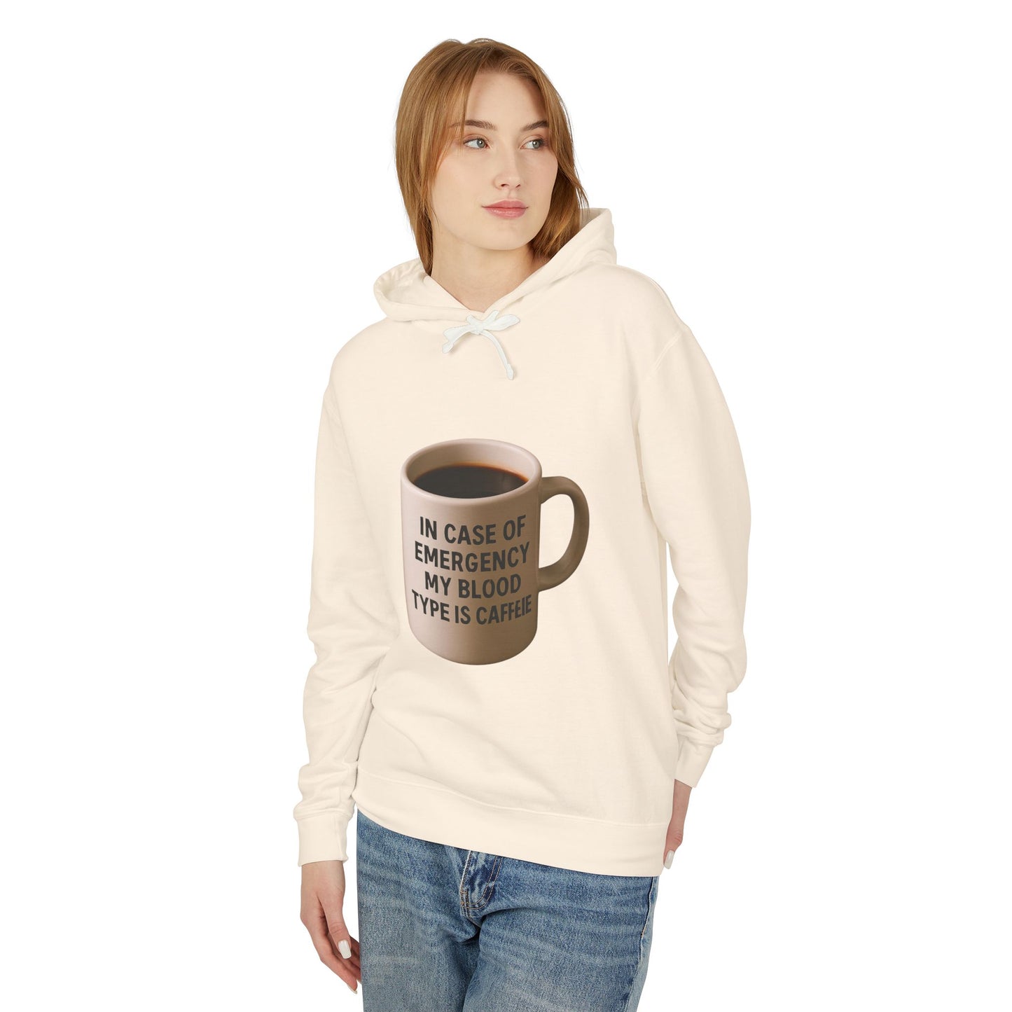 Blood Type Unisex Lightweight Hoodie