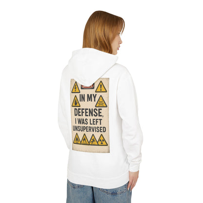 Unsupervised Unisex Lightweight Hoodie