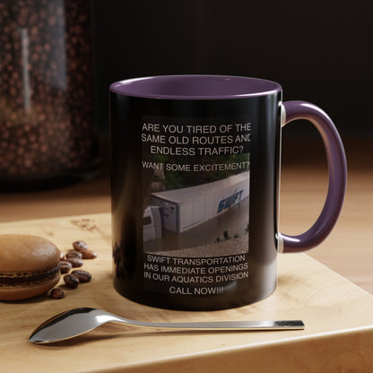 Swift Aquatics 2-Tone Coffee Mug