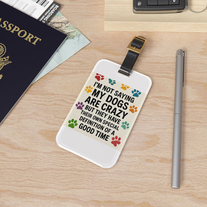 Special Definition Leather Strap Luggage Tag