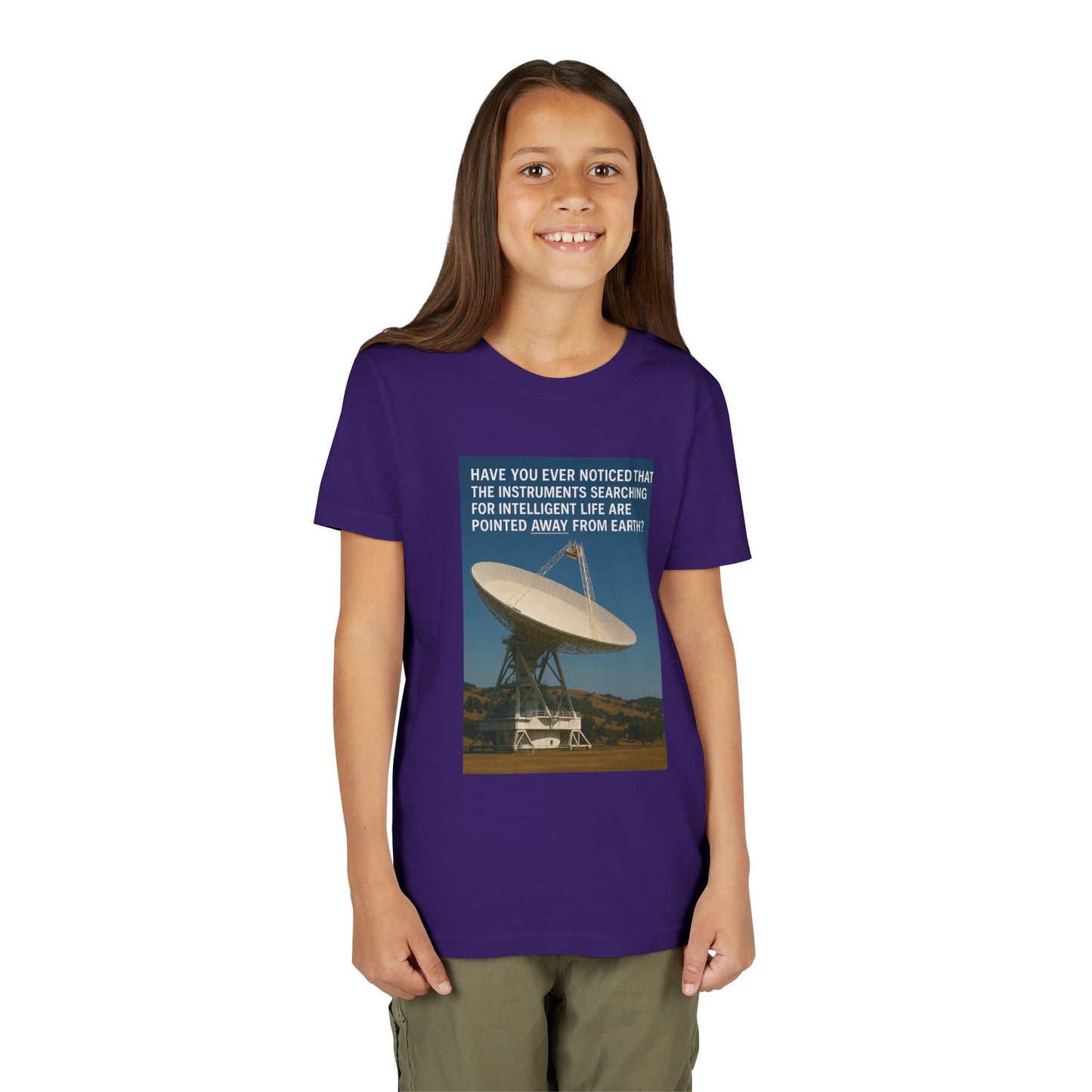 Intelligent Life Youth Unisex Short Sleeve Crewneck Tee