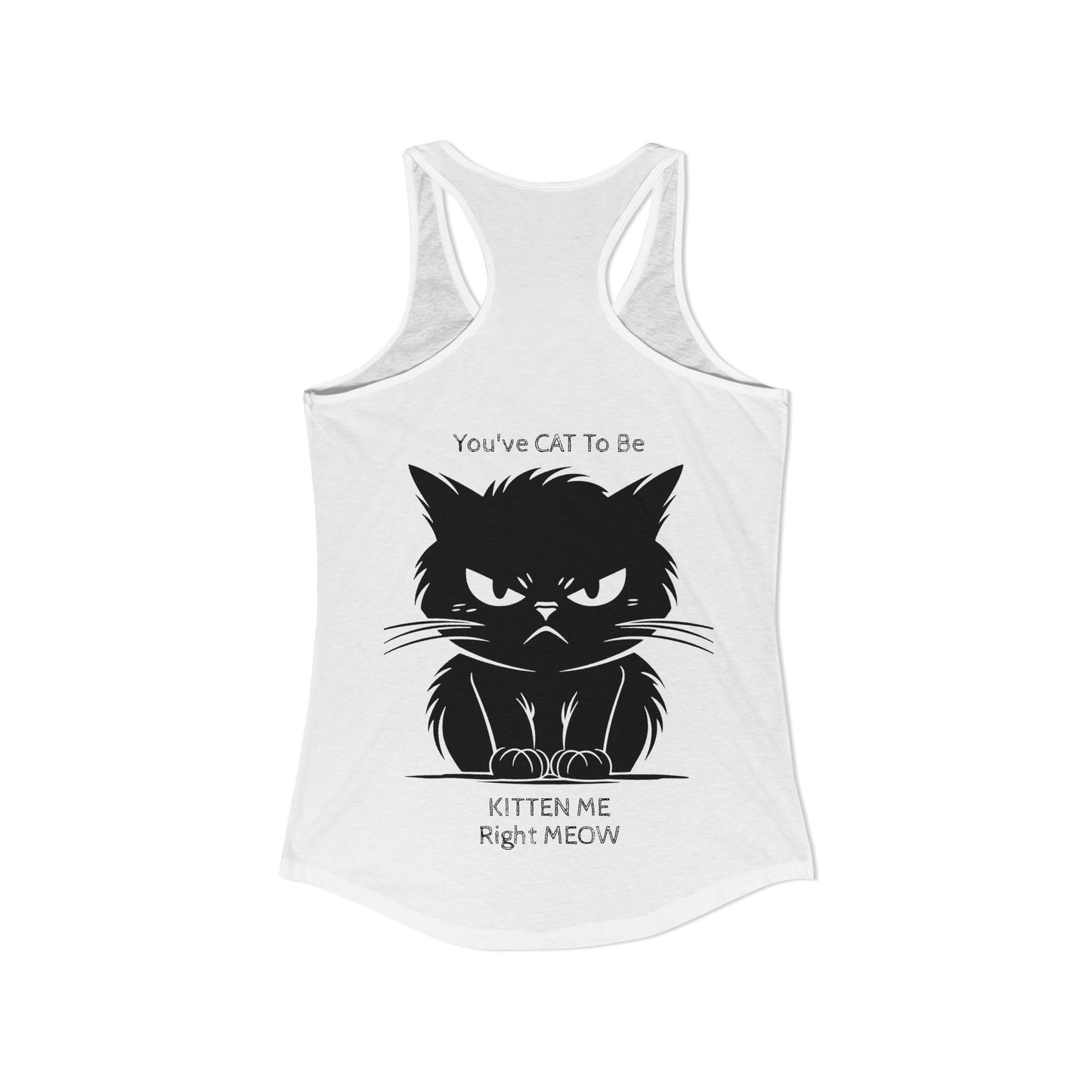 KITTEN Me Women's Racerback Tank