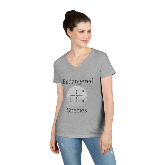 Endangered Species Women's V-Neck T-Shirt