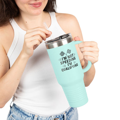I'm Qualifying Insulated Travel Mug