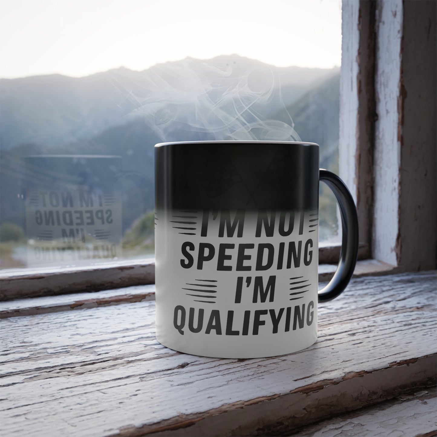 I"m Qualifying Color Changing Mug