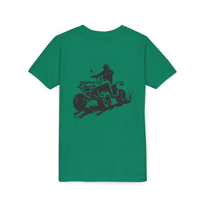 Slingin' Mud Quad Youth Unisex Short Sleeve Crewneck Tee
