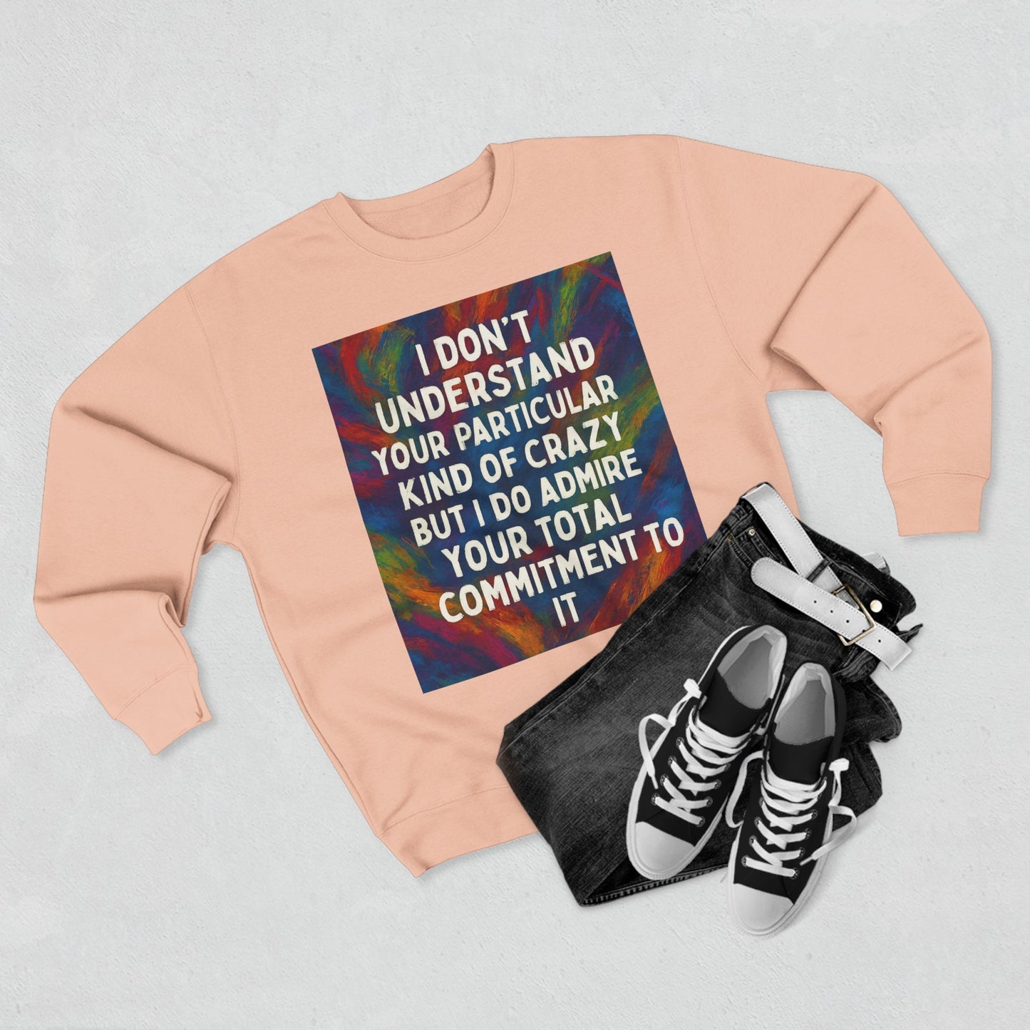 Kind Of Crazy Unisex Crewneck Sweatshirt